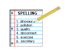 spelling list spelling list